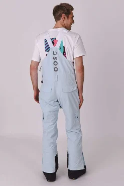 Men OOSC Yeh Man Jackets & Bib Pants>Yeh Man Bib Pant Ice Blue
