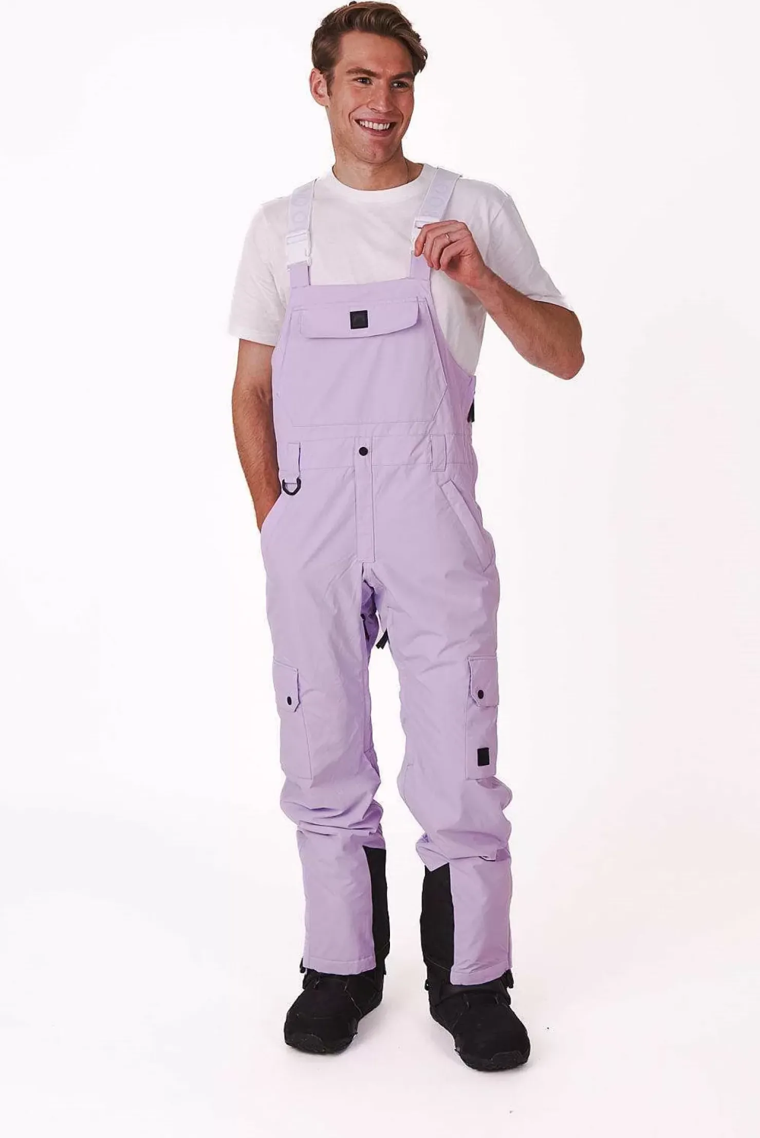 Men OOSC Yeh Man Jackets & Bib Pants>Yeh Man Bib Pant Lavender