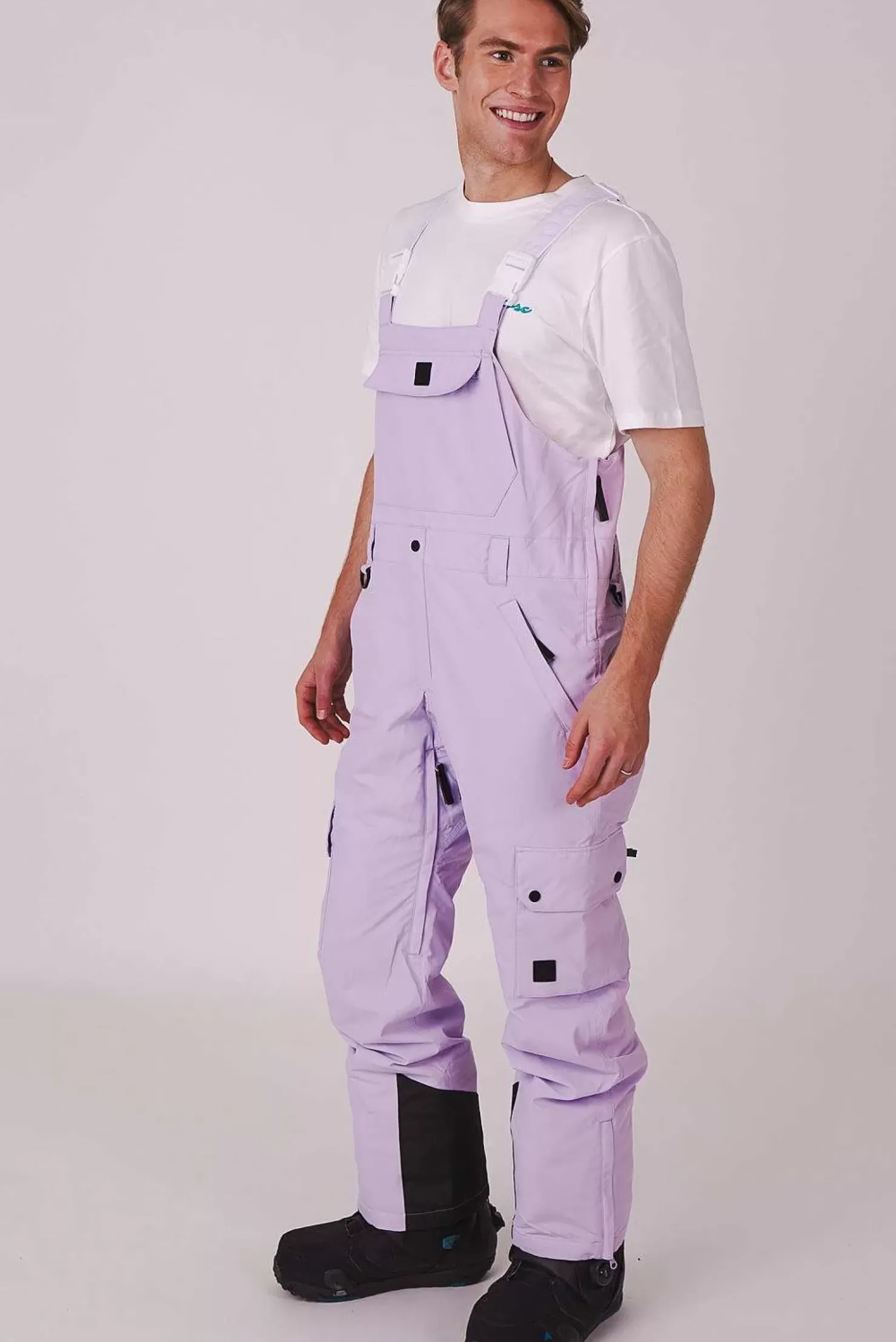 Men OOSC Snow Pants / Bibs>Yeh Man Bib Pant Lavender