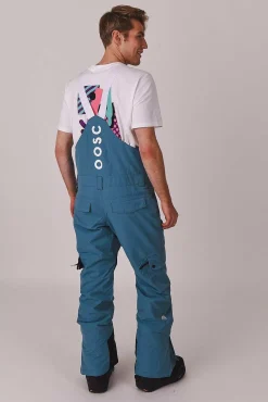 Men OOSC Yeh Man Jackets & Bib Pants>Yeh Man Bib Pant Teal