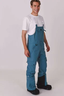 Men OOSC Snow Pants / Bibs>Yeh Man Bib Pant Teal