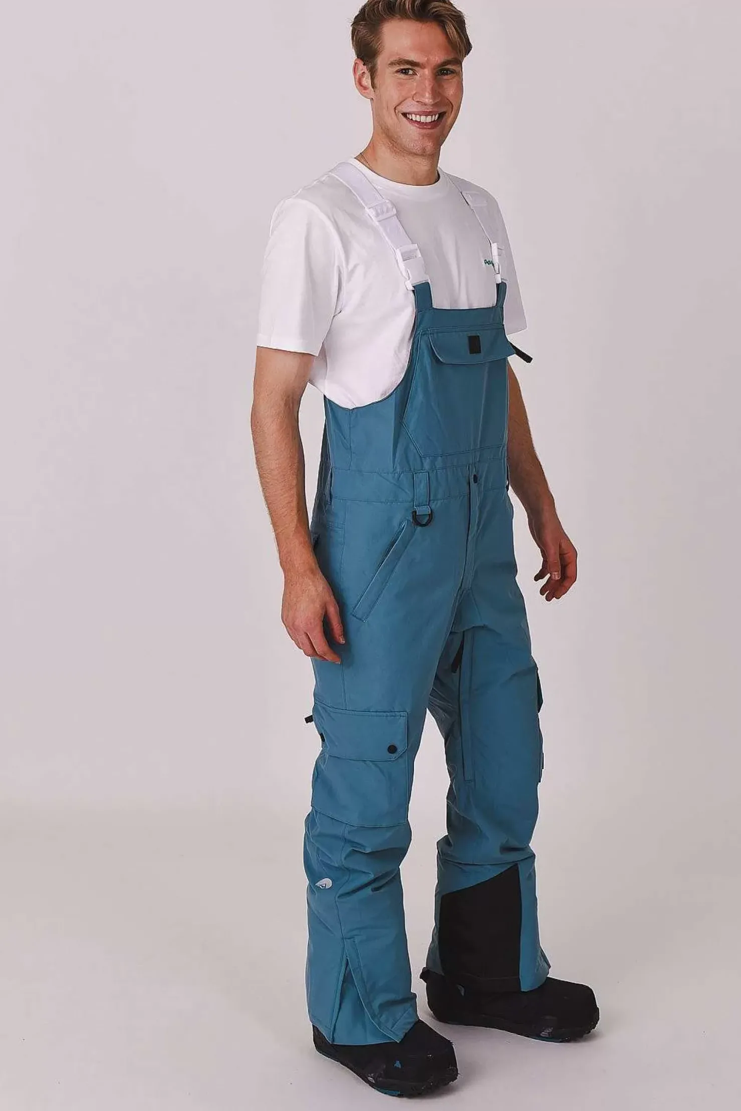 Men OOSC Snow Pants / Bibs>Yeh Man Bib Pant Teal