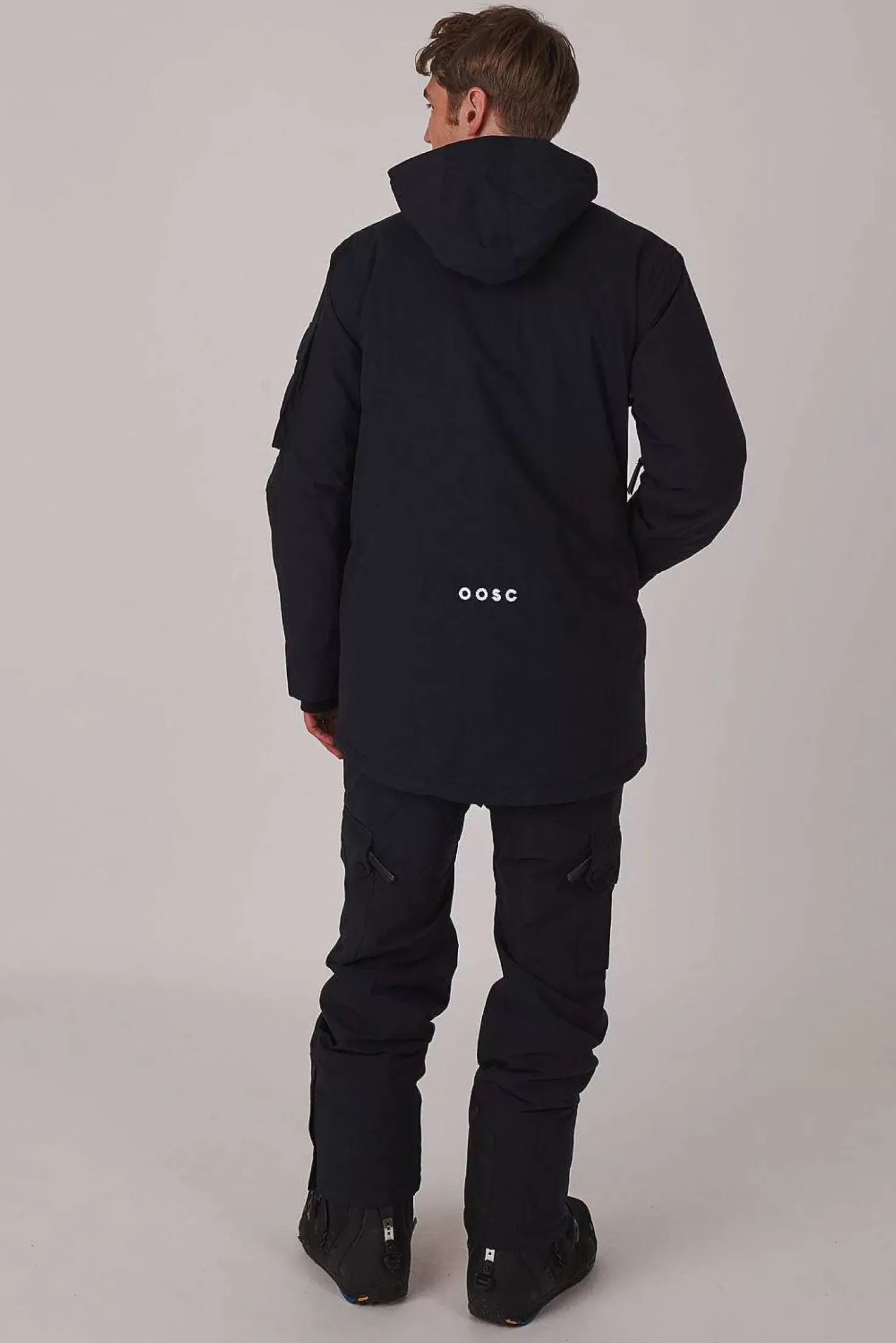 Men OOSC Yeh Man Jackets & Bib Pants>Yeh Man Jacket Black