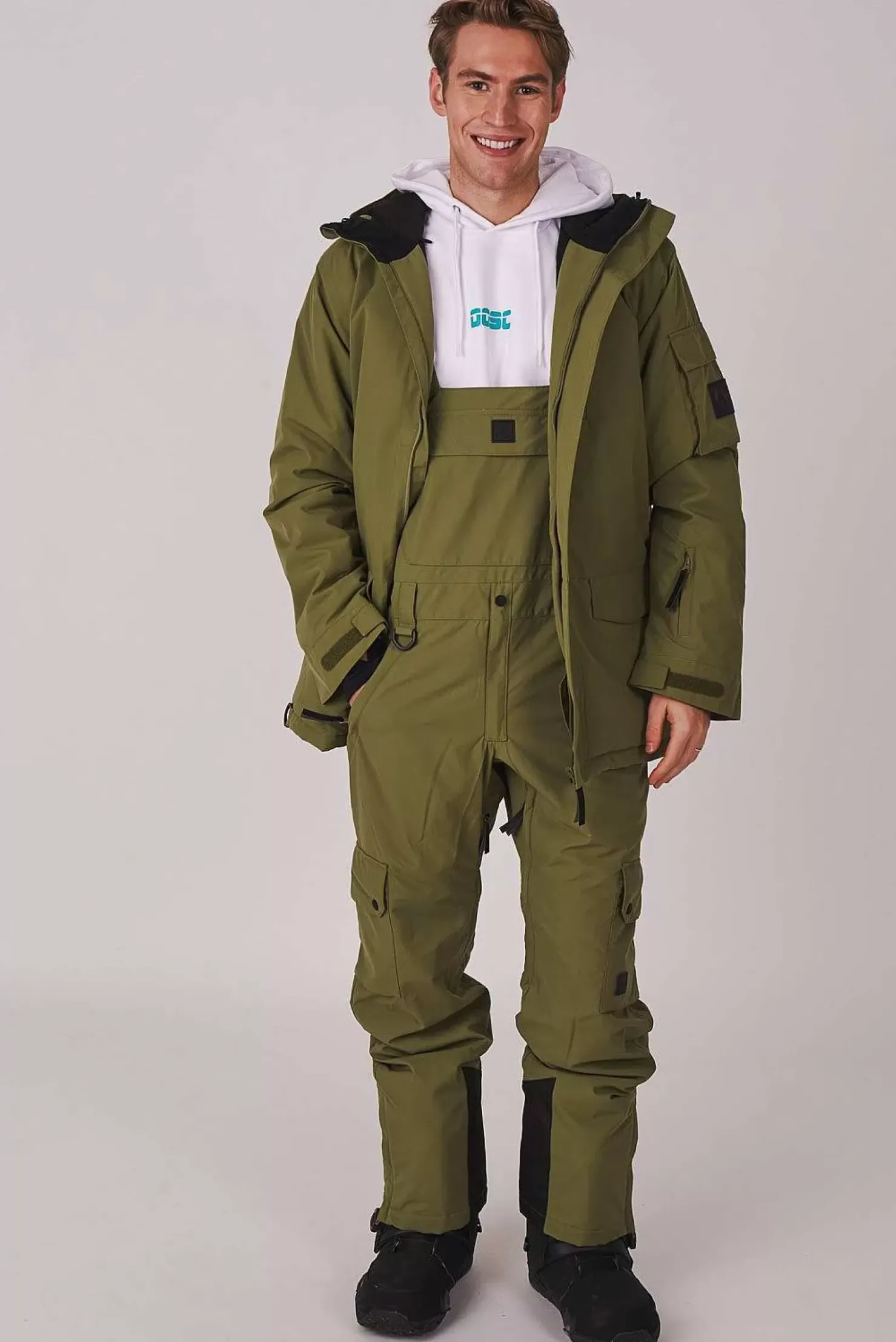 Men OOSC Snow Jackets>Yeh Man Jacket Khaki