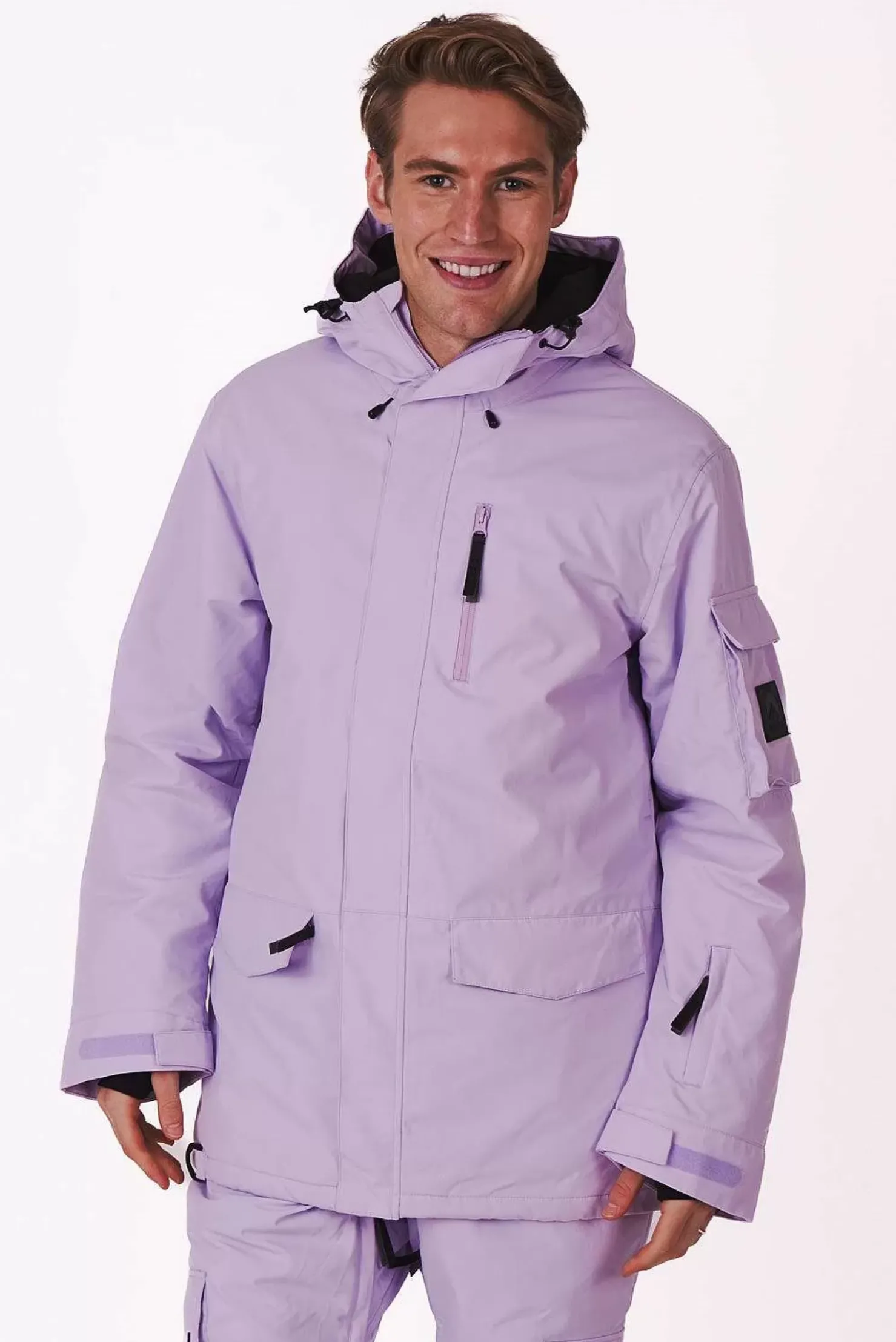 Men OOSC Yeh Man Jackets & Bib Pants>Yeh Man Jacket Lavender