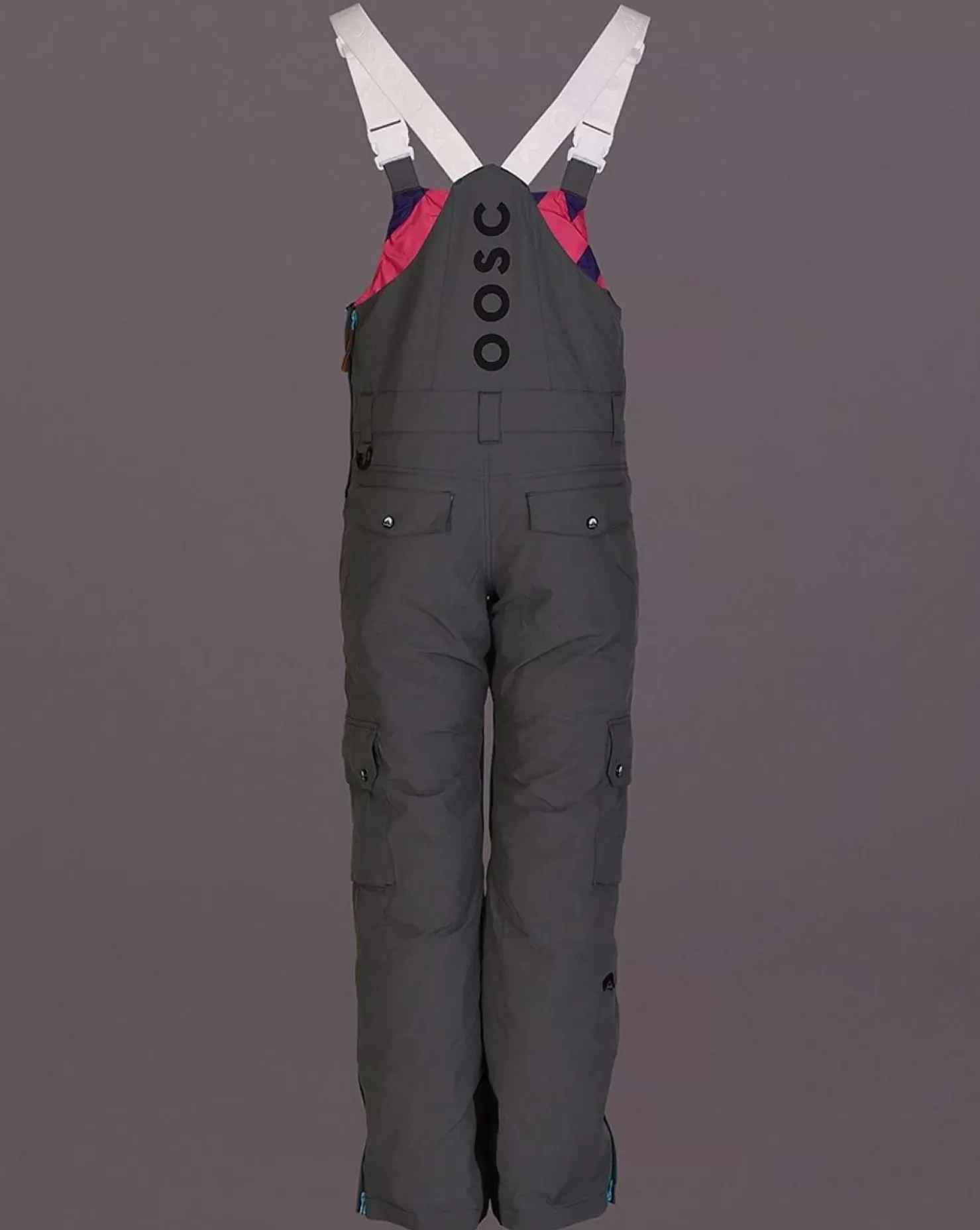 Men OOSC Snow Pants / Bibs>Yeh Man Men'S Ski & Snowboard Bib Pant - Grey