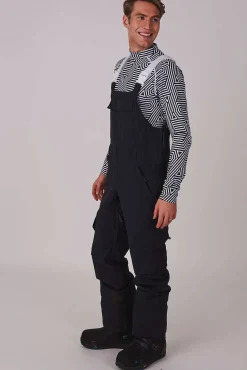 Men OOSC Snow Pants / Bibs>Yeh Man Ski & Snowboard Bib Pant - Black